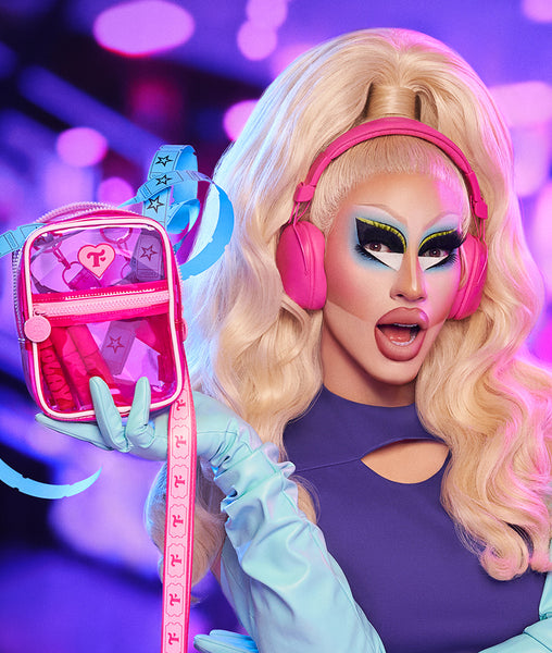 Pink Convertible Bag - Trixie Cosmetics