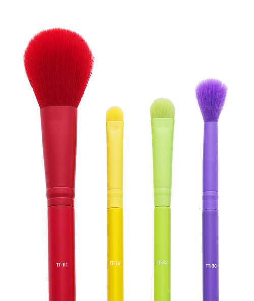 Teletubbies 4-Piece Face & Eye Brush Set