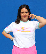 Team Trixie Ringer Tee Apparel & Accessories - Trixie Cosmetics