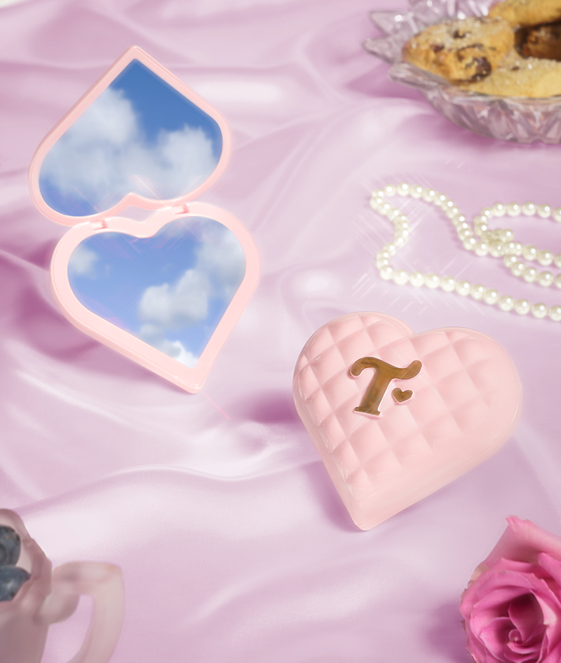 Links of london 2025 heart compact mirror